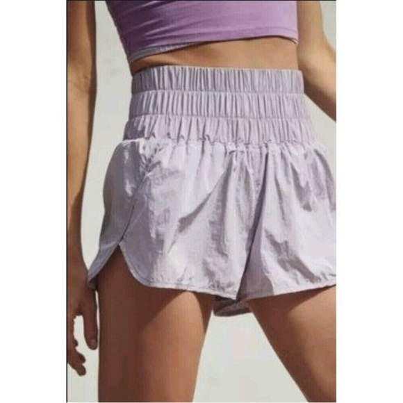 Free People Movement The Way Home Shorts Purple Lavender Size Small - Picture 1 of 8